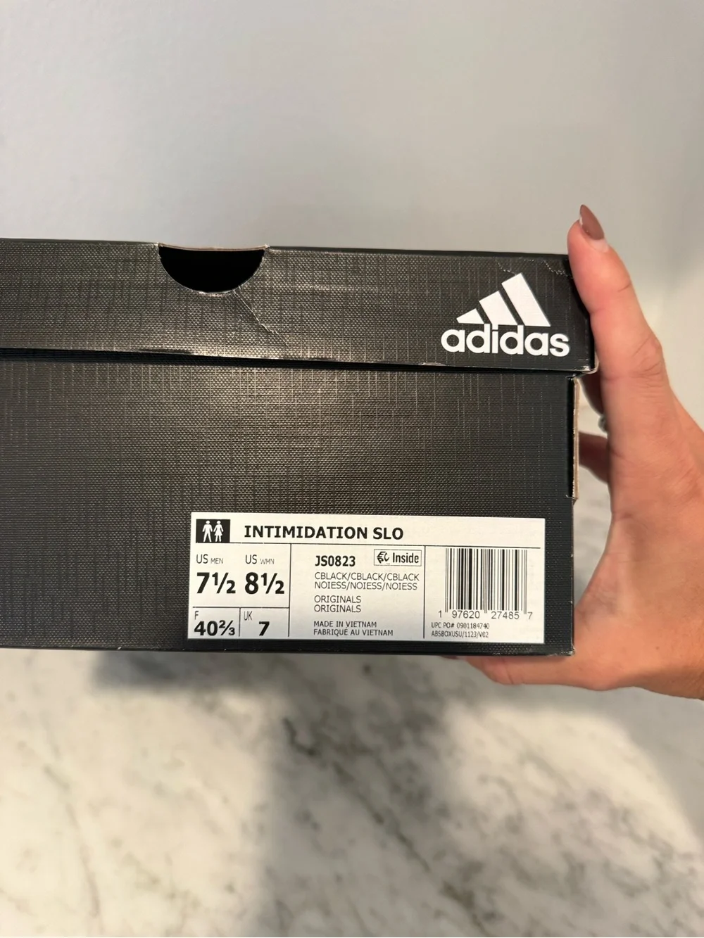 Adidas Black Slip-On Performance Sneakers